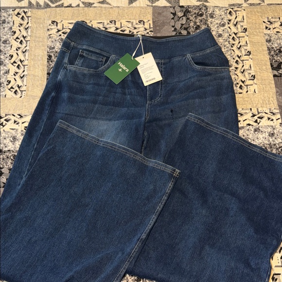 HALARA Denim - HALARA Dark Blue Flare Jeans